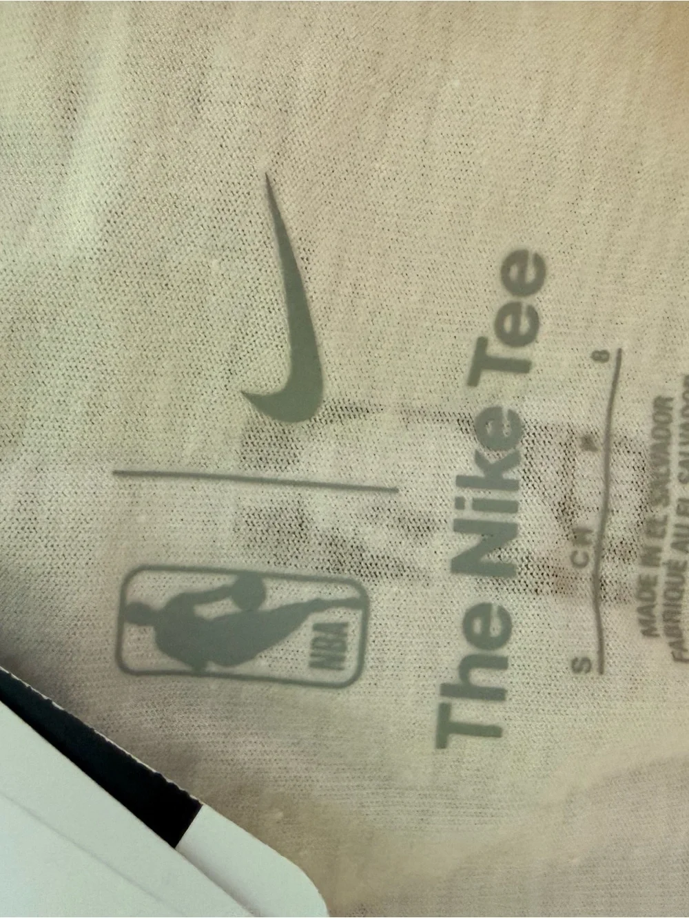 Nike The Nike Tee Boys Long Sleeve Tee White Boys S-8 NWT